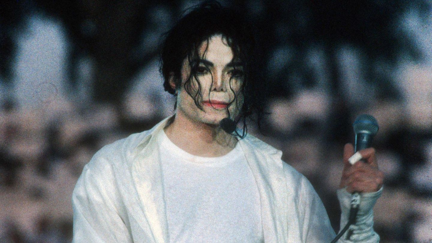 Michael Jackson auf einer Aufnahme aus dem Jahr 1993