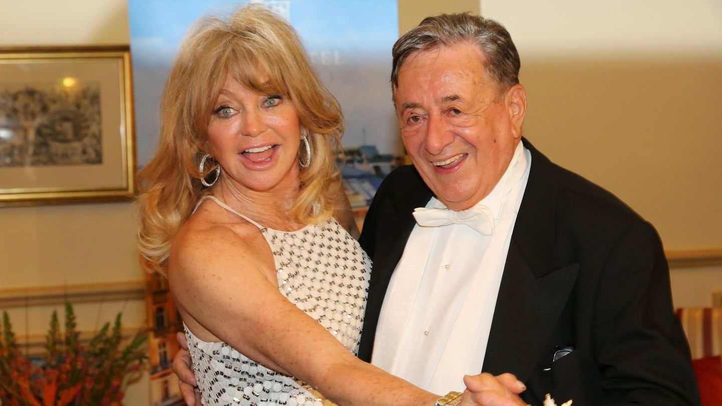 Goldie Hawn und Richard Lugner beim Opernball 2017