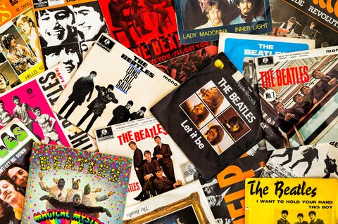 Plattencover von den Beatles