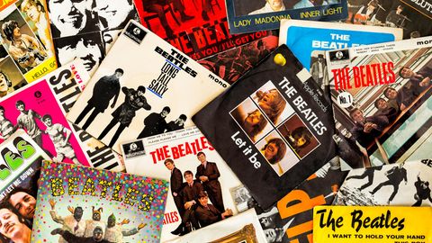 Plattencover von den Beatles
