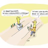 Liebe und Beziehungen: "Bringt doch nichts, seinen Liebeskummer zu ertränken": Cartoons zum Valentinstag