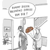 Liebe und Beziehungen: "Bringt doch nichts, seinen Liebeskummer zu ertränken": Cartoons zum Valentinstag