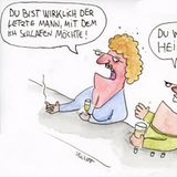 Liebe und Beziehungen: "Bringt doch nichts, seinen Liebeskummer zu ertränken": Cartoons zum Valentinstag