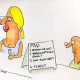 Liebe und Beziehungen: "Bringt doch nichts, seinen Liebeskummer zu ertränken": Cartoons zum Valentinstag