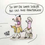 Liebe und Beziehungen: "Bringt doch nichts, seinen Liebeskummer zu ertränken": Cartoons zum Valentinstag