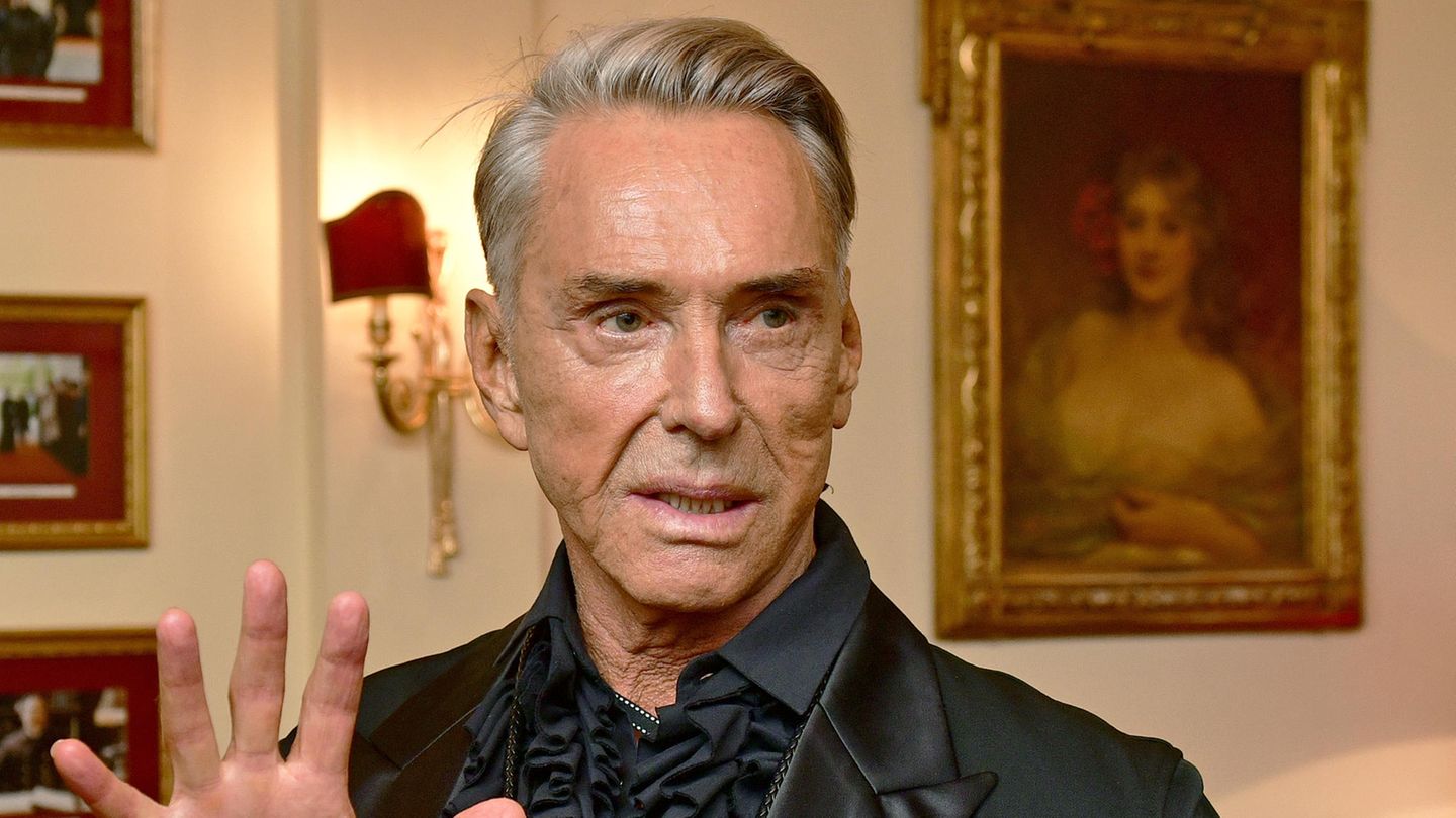 Wolfgang Joop vor der Kamera