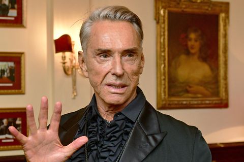 Wolfgang Joop vor der Kamera