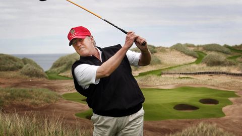 Donald Trump hat einen neuen Golf-Simulator - nicht der einzige Hobbyraum im Weißen Haus