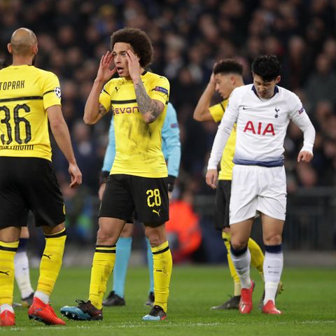 Auch BVB-Motor Axel Witsel (r.) hatte in London nicht seinen besten Tag erwischt