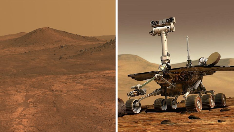 Er sollte nur 90 Tage arbeiten : 15 Jahre lieferte der kleine Roboter Bilder vom Mars – bis ein Sandsturm seine Mission beendete