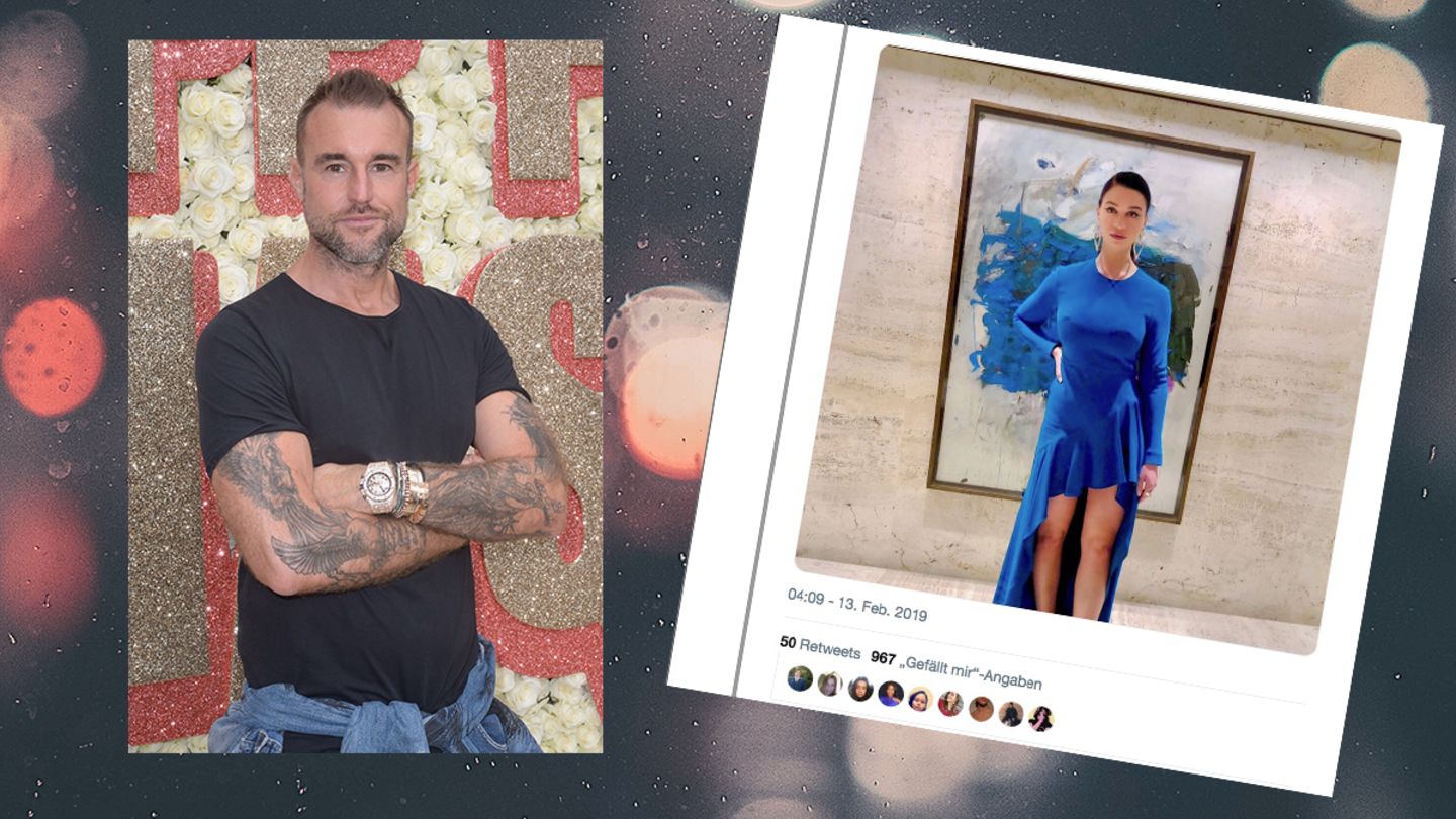 Designer Philipp Plein und Journalistin Alexandra Mondalek