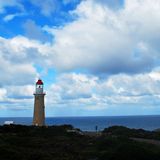 Leuchtturm am Cape du Couedec: Vor der 500 Kilometer langen Küste von Kangaroo Island liegen über 90 Schiffswracks