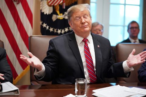 Donald Trump hat in einem Jahr etwas zugenommen, ist aber nach wie vor bei "sehr guter Gesundheit"