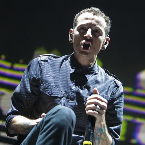 Chester Bennington bei einem der letzten Linkin Park-Konzerte