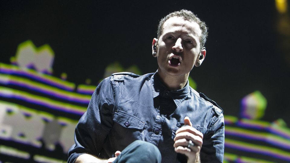 Chester Bennington bei einem der letzten Linkin Park-Konzerte