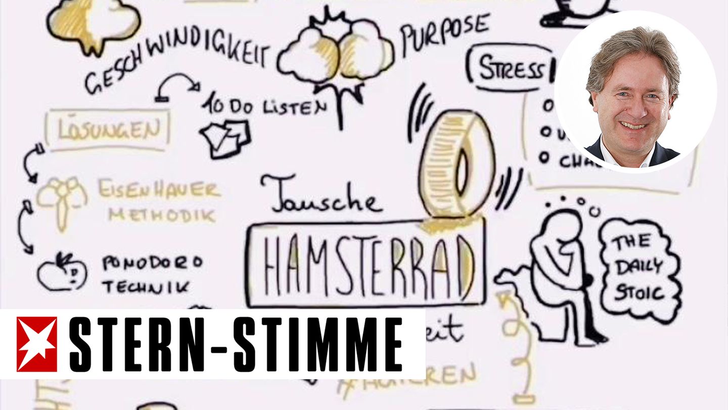 Diese Sketchnote-Zeichnung entstand beim Barcamp zum Thema "New Work"