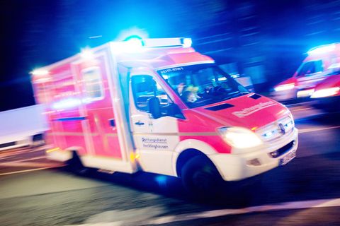 Attacke mit Laserpointer auf Rettungswagen-Fahrer in Bayern (Symbolbild)