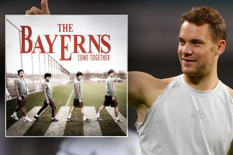 Bayern-Spieler machen auf Beatles