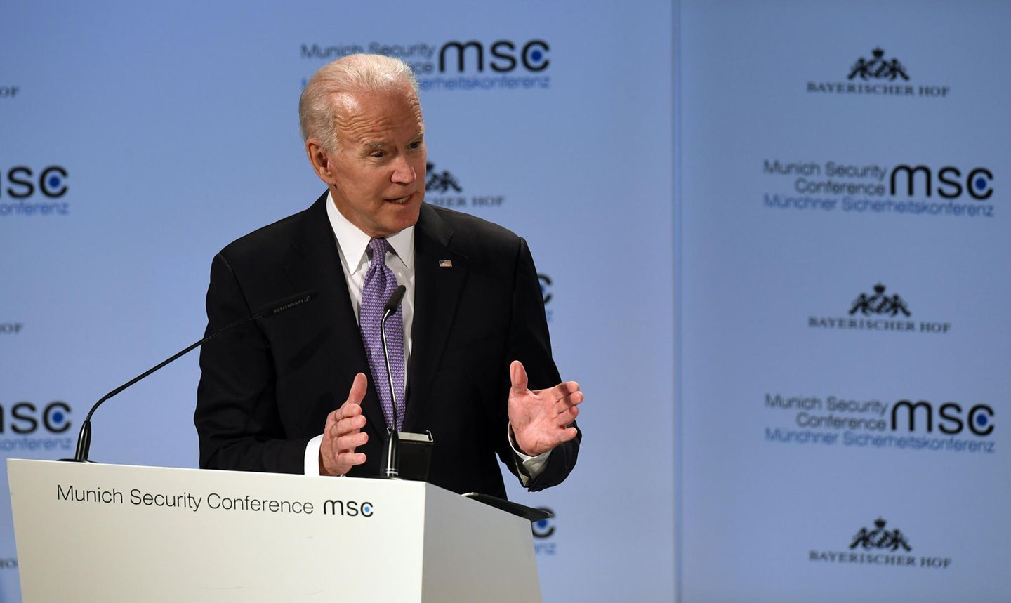 ZWEI AMERIKAS Joe Biden