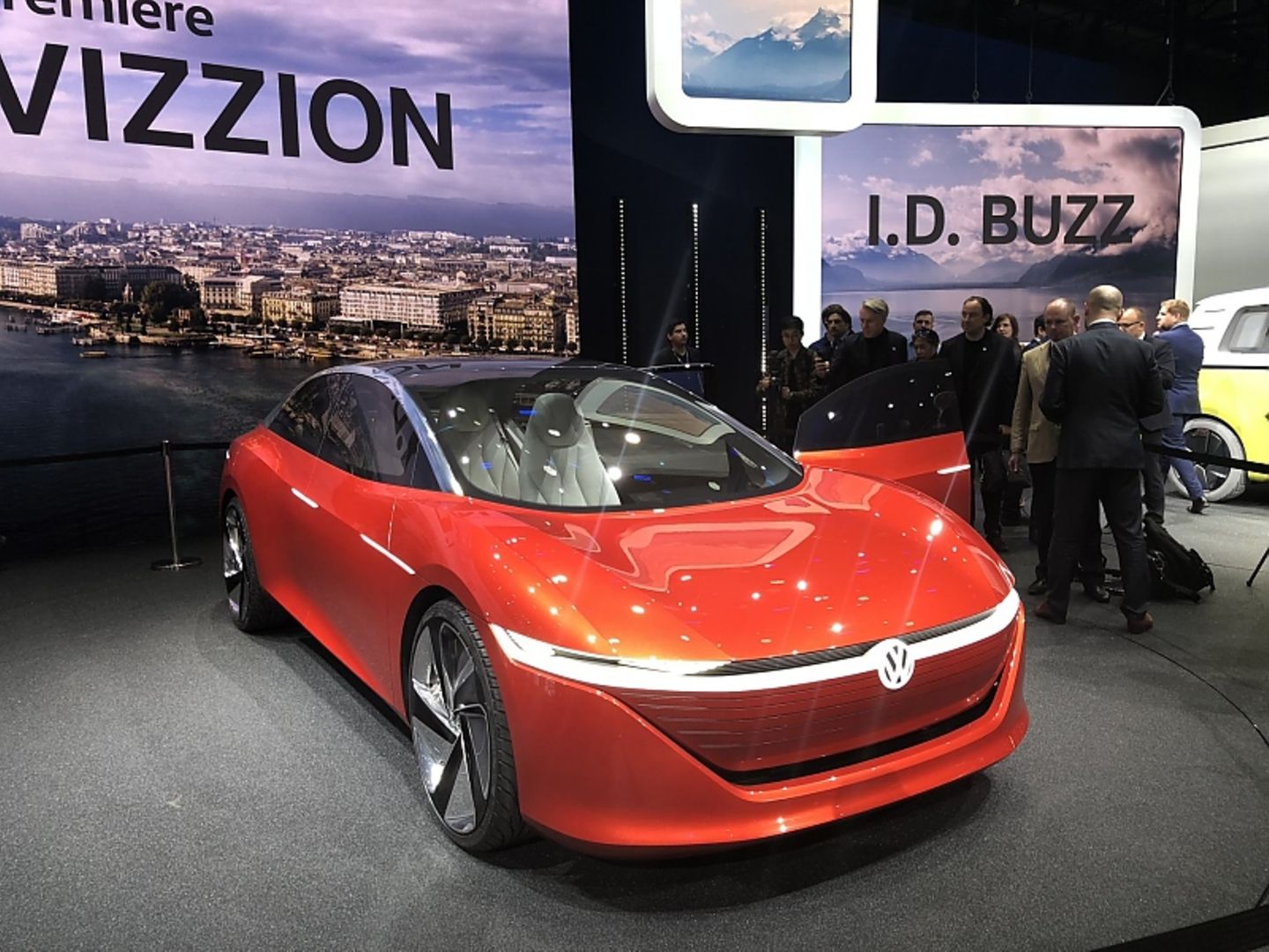 Der VW I.D. Vizzion wird ebenfalls auf den Markt kommen