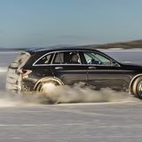 Prototyp Mercedes GLC 2020 - bei letzten Erprobungsfahrten in Lappland