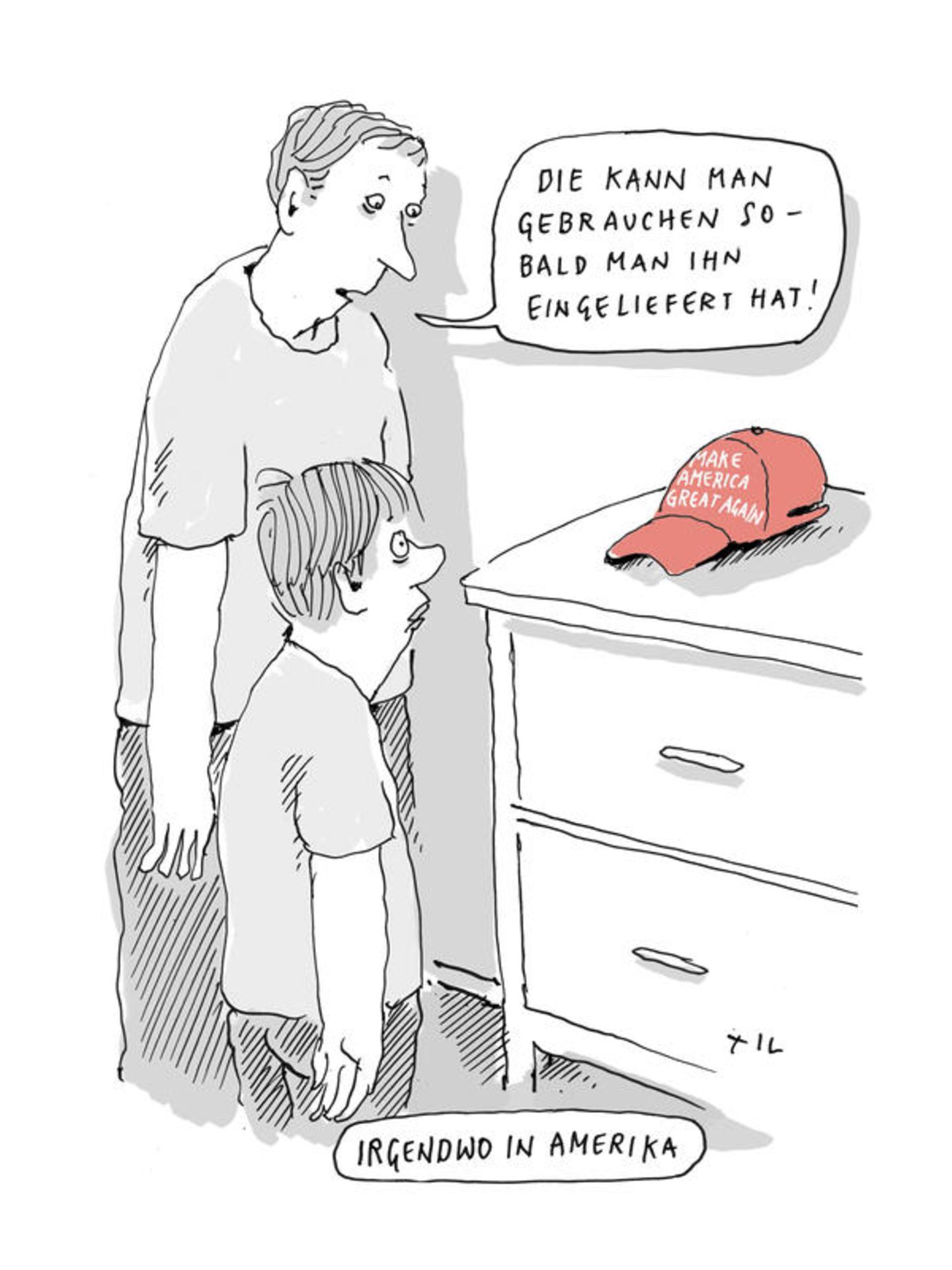 stern-Cartoon : Donald Trump: Die besten Cartoons zum Presidents' Day