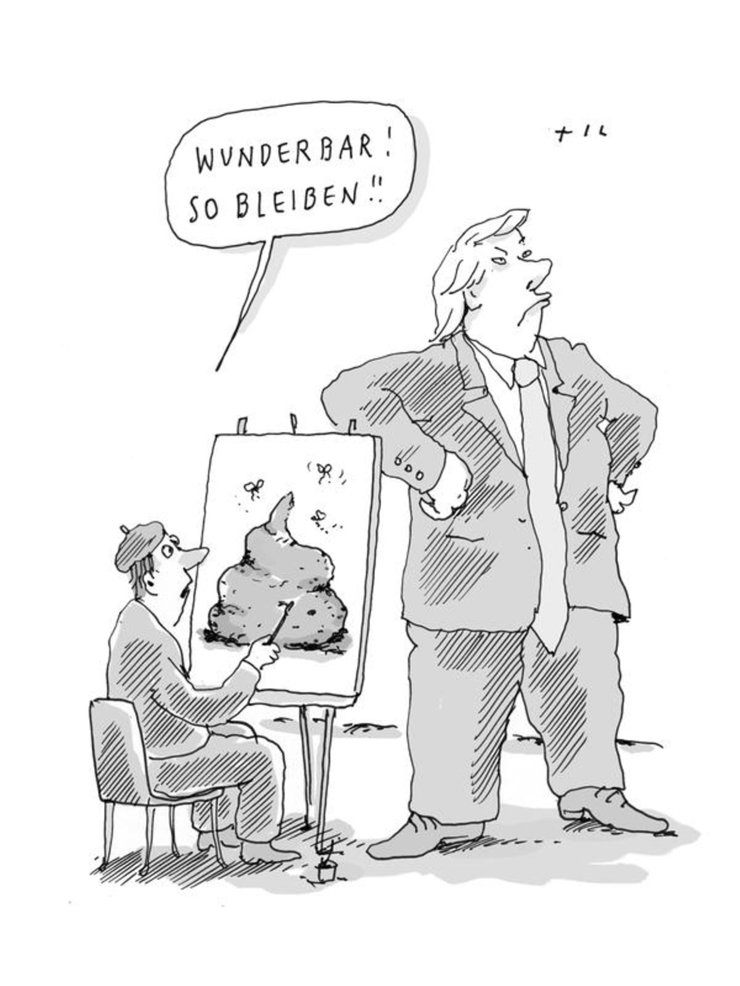 stern-Cartoon : Donald Trump: Die besten Cartoons zum Presidents' Day