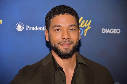 Schauspieler Jussie Smollet lächelt in die Kamera