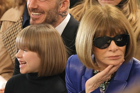 Harper Beckham Anna Wintour