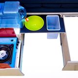 Mit einer Küche aus einem großen Wohnmobil ist das Gebotene nicht zu vergleichen.