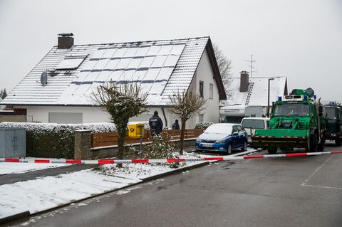 In diesem Haus im bayerischen Schnaittach trug sich die grausige Tat Ende 2017 zu