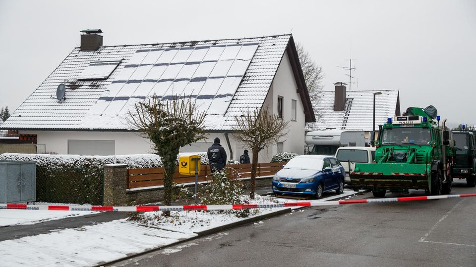 In diesem Haus im bayerischen Schnaittach trug sich die grausige Tat Ende 2017 zu