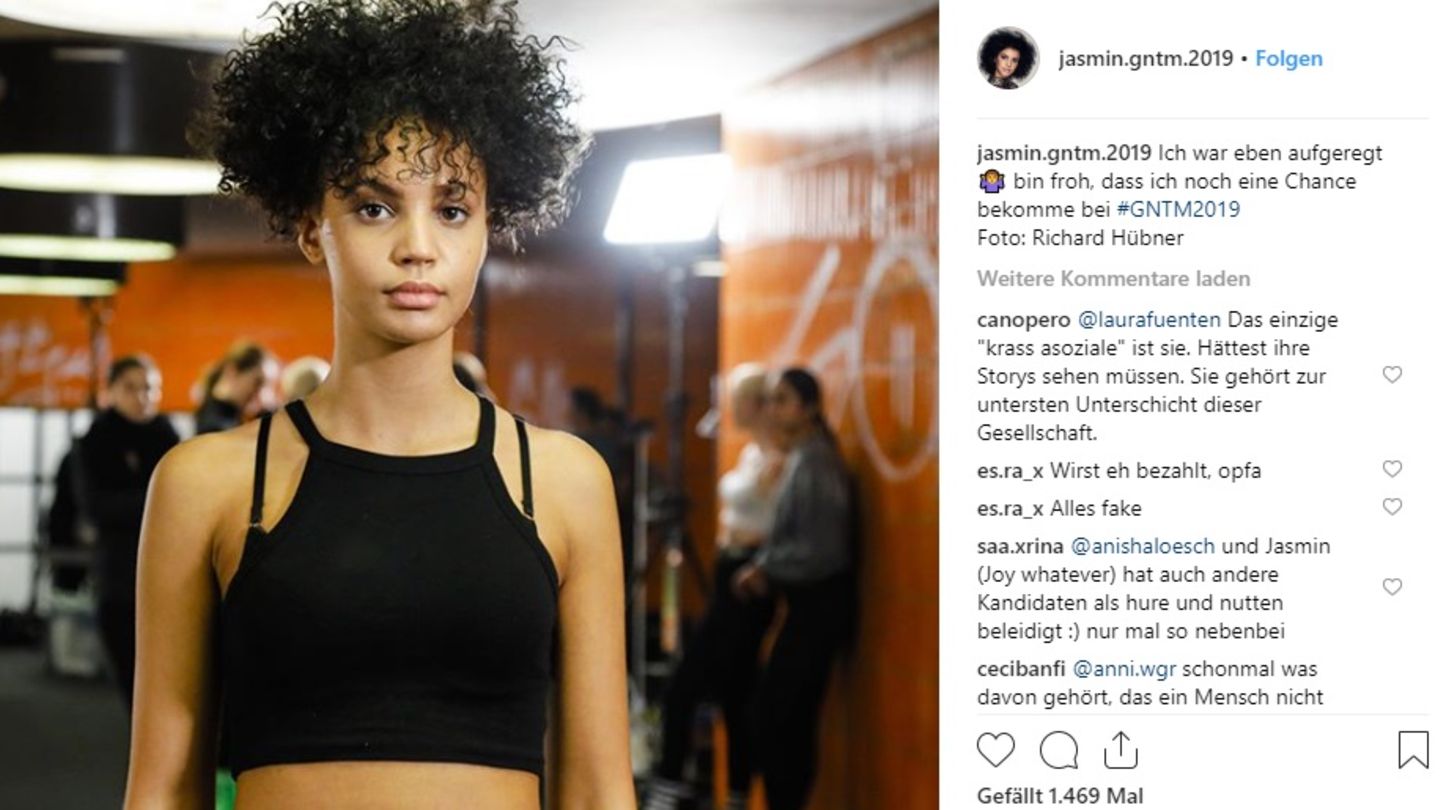 Gntm Kandidatin Jasmin Beschimpft Heidi Klum Auf Instagram Stern De