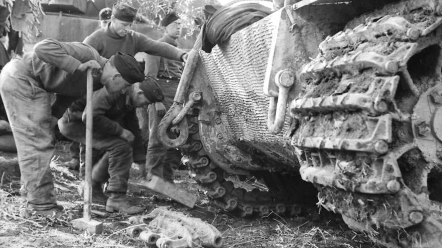 Die Tiger mussten regelmäßig in Stand gesetzt werden.