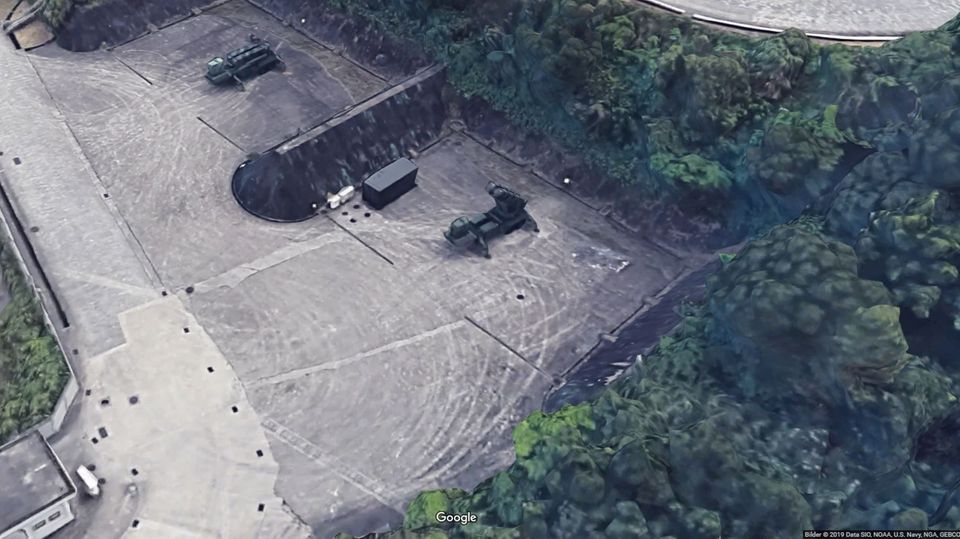 Top Secret?: Auf den 3D-Bildern sind die Patriot-Systeme gut zu erkennen. Auf den 3D-Bildern sind die Patriot-Systeme gut zu erkennen.