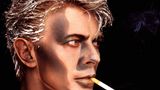Im Laufe seiner fast 50-jährigen Karriere hat sich David Bowie immer wieder neu erfunden und inszeniert. So ist es nur folgerichtig, dass man bei Gormans Bild zweimal hingucken muss, um festzustellen, ob es sich um eine Zeichnung oder eine Fotografie handelt. Bowie war einfach nicht zu greifen.