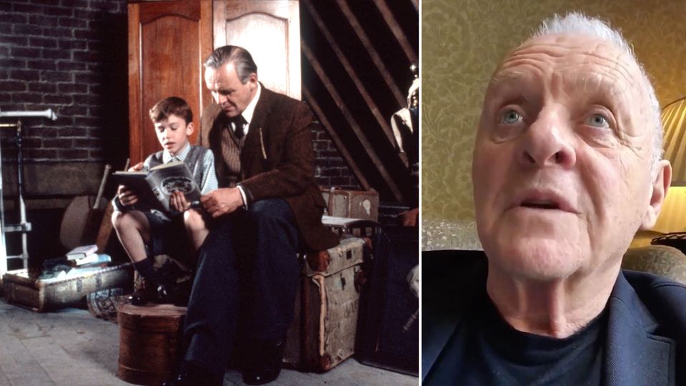 Rückblick: Antony Hopkins kehrt an einen alten Drehort zurück und wird melancholisch. Antony Hopkins kehrt an einen alten Drehort zurück und wird melancholisch.