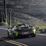 Aus 200 km/h steht der McLaren 600LT Spider nach nur 121 Metern