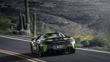 Aus 200 km/h steht der McLaren 600LT Spider nach nur 121 Metern