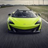 Offen ist der McLaren 600LT Spider bis zu 314 km/h schnell