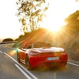 Der Boxster T lenkt neutral ein