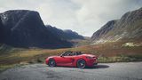 Der Porsche 718 Boxster T wiegt 1.350 Kilogramm