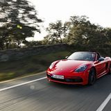 Der Porsche 718 Boxster T hat 220 kW / 300 PS