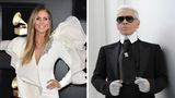 Heidi Klum Karl Lagerfeld