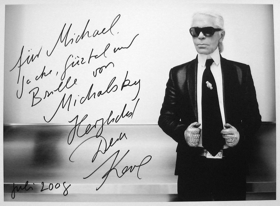 Karl Lagerfeld Michael Michalsky Karl Lagerfeld Michael Michalsky