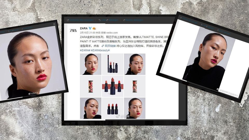 Mit dieser Kampagne sorgte Zara in China für Unmut