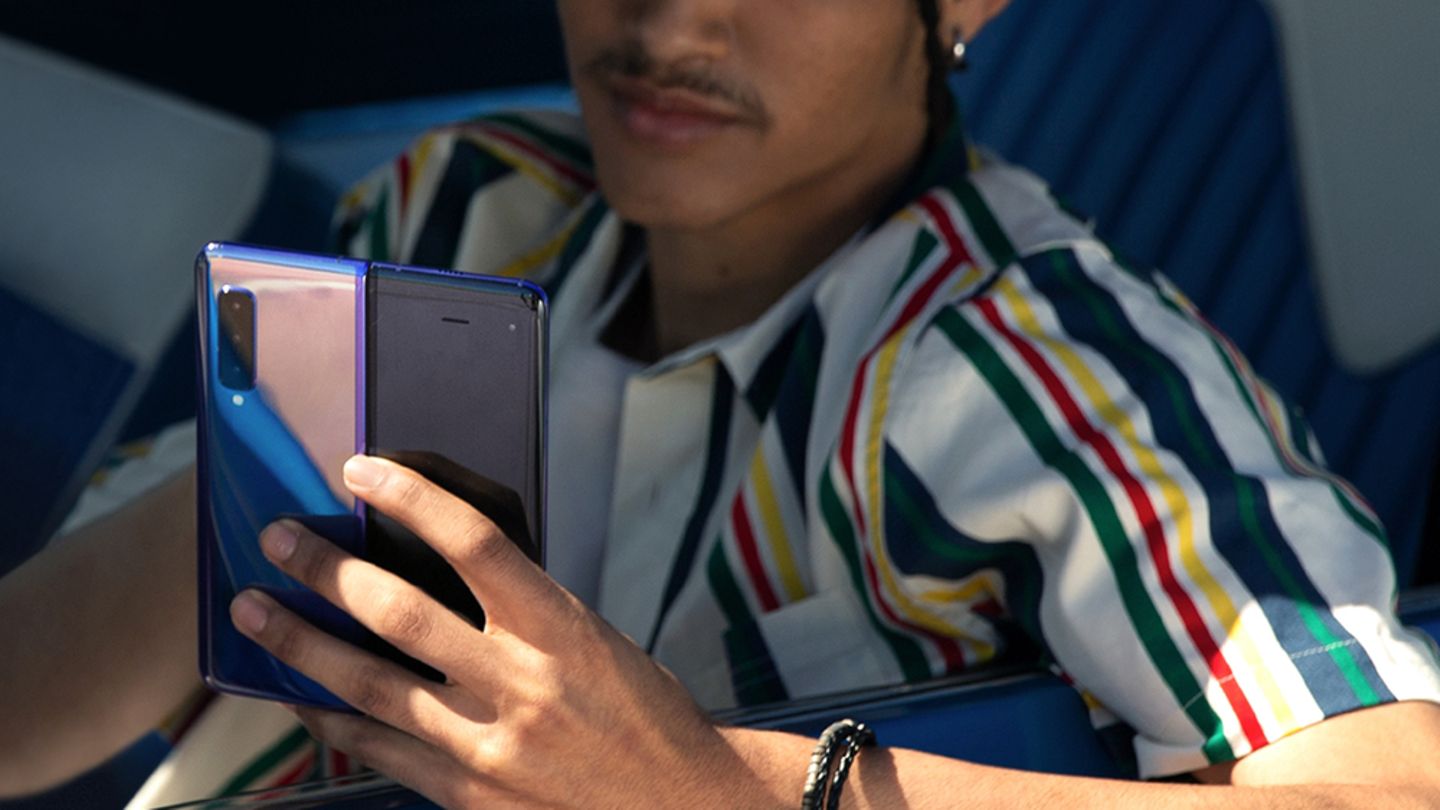 Galaxy Fold: So stellt sich Samsung die Zukunft des Smartphones vor