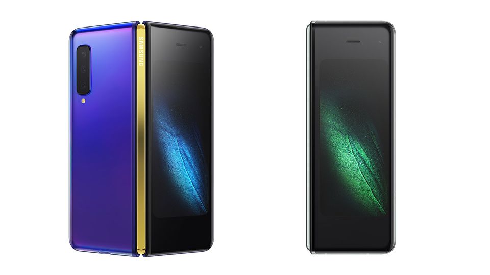 Galaxy S10 vorgestellt: Das Galaxy Fold lässt sich als Smartphone (rechts) oder als Tablet nutzen Das Galaxy Fold lässt sich als Smartphone (rechts) oder als Tablet nutzen