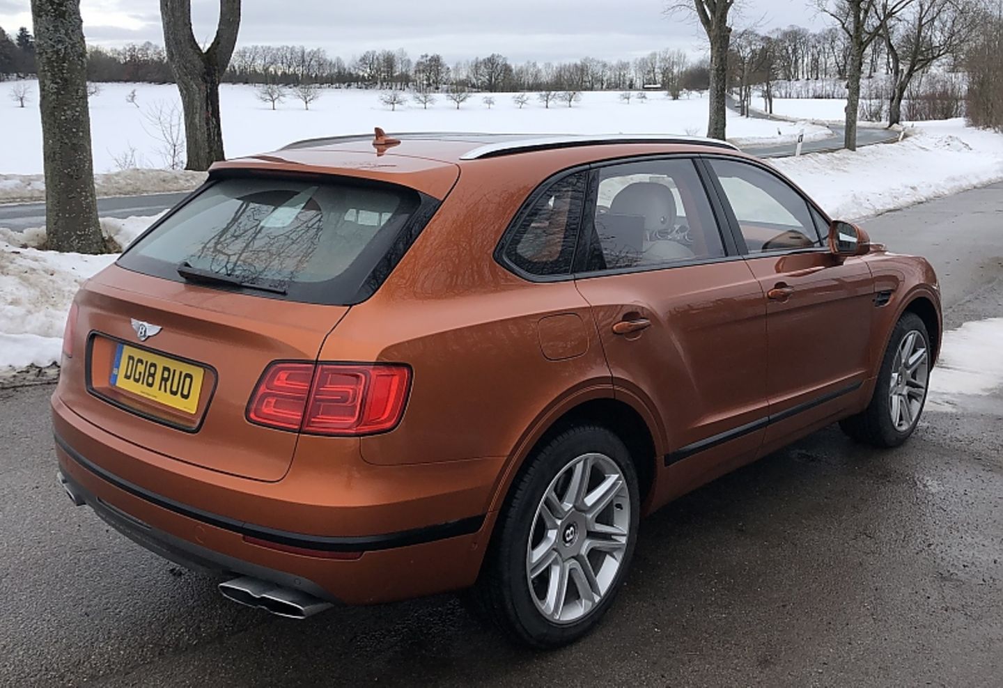 Bentley Bentayga V8 - 2,4 Tonnen schwer