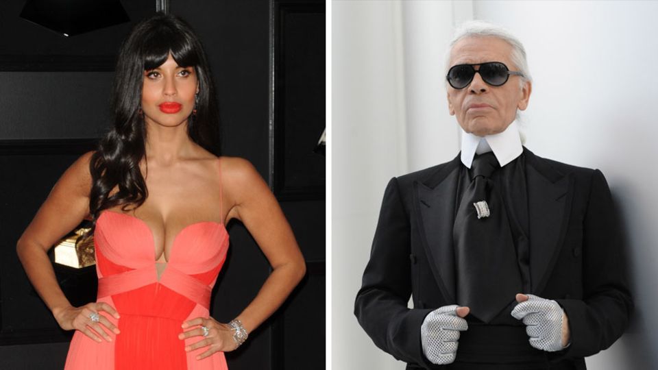 Jameela Jamil kritisiert Karl Lagerfeld